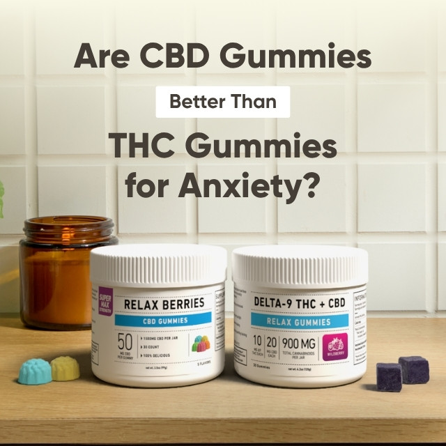 THC Gummies for Anxiety and Stress