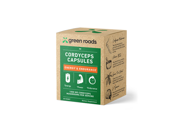 Cordyceps Energy & Endurance Mushroom Capsules - (60ct)